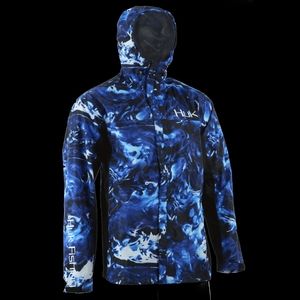 Huk Packable Camo Rain Jacket Nwt Xl 